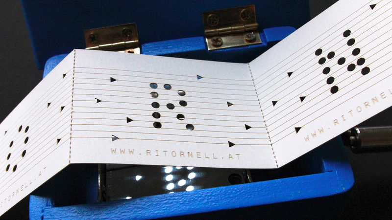 Illustration for article titled Of Course a Musician Has a Music Box Business Card